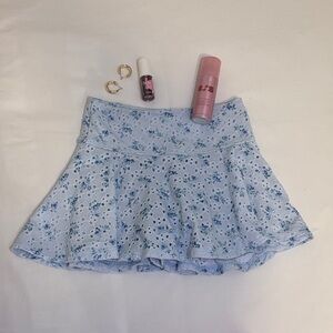 Altard State Floral Blue Skirt